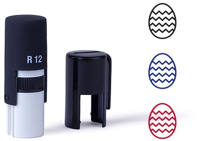 Vind-ik-leuk-stempel Paasei Ø10 mm