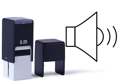 Discotheekstempel Q20, 19x19mm 30