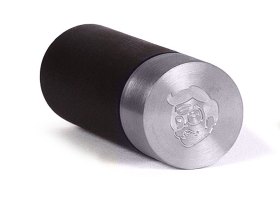 Lakstempel Brut Logo Ø35 mm rond RVS