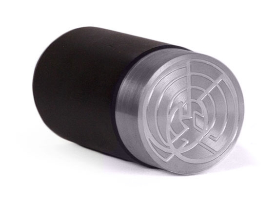 Lakstempel Brut Logo Ø50 mm rond RVS