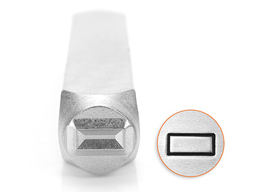 ImpressArt Slagstempel Rechthoek 6 mm