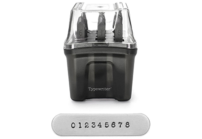 ImpressArt Typewriter slagcijfers 3 mm