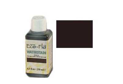 Leerverf Eco-Flo Waterstain 250 ml Donkerbruin