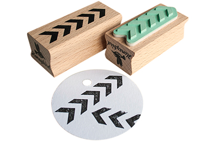 Pijlen Rechts stempel | Miss Honeybird