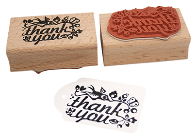 Thank You 2 stempel | Miss Honeybird