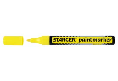 Paintmarker Geel 2-4 mm | Stanger