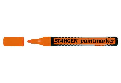 Paintmarker Oranje 2-4 mm | Stanger