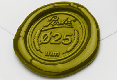 Lakzegels eigen ontwerp Ø25 mm   25+