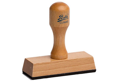 Houten Stempel  80 x  30 mm