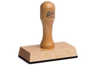 Houten Stempel  90 x  50 mm