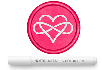 Lakzegel inlakstift Wit