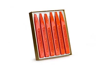 Zegellak Oranje 6 lakstaven