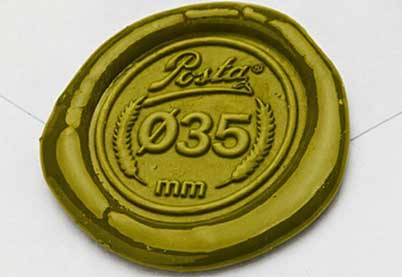 Lakzegels eigen ontwerp Ø35 mm   50+