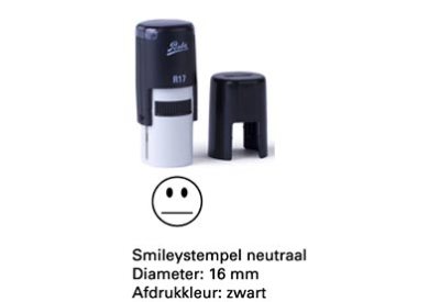 Smileystempel Neutraal