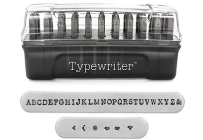 ImpressArt Slagletters Typewriter HOOFDLETTERS 3 mm