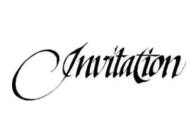 Invitation (C00833)