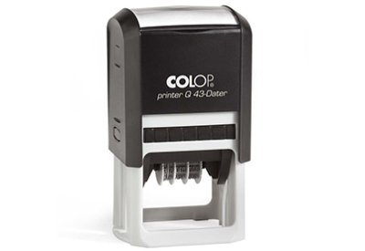 Colop Printer Q43D datumstempel 43x43mm
