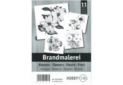 Hobbyring voorbeeldmotief blok: Bloemen