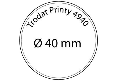 Stempelplaat Trodat Printy 4940 met ontwerp