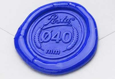 Lakzegels eigen ontwerp Ø40 mm   25+