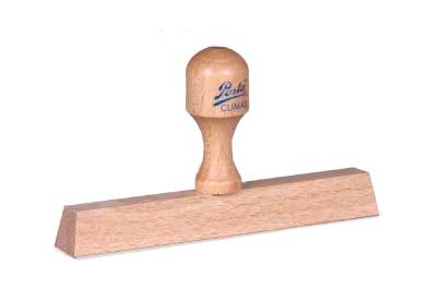 Houten Stempel 120 x  15 mm