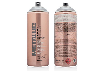 Spuitbus Metaalspray Zilver 400 ml | Montana