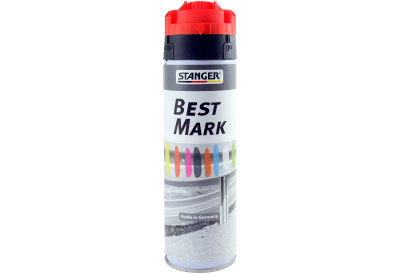Spuitbus Verfspray Neon Rood 500 ml | Stanger Best Mark