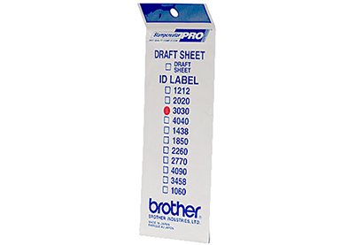 Brother ID-3030 Draft sheet | 30x30 mm