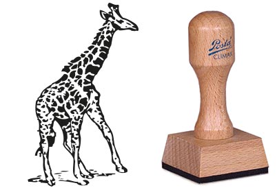 Stampij stempel #121 Giraf