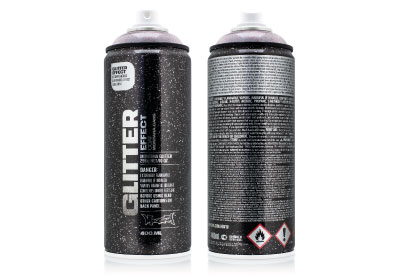 Spuitbus Glitterspray Kerstrood 400 ml | Montana
