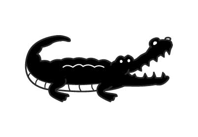 Krokodil Stempel 2